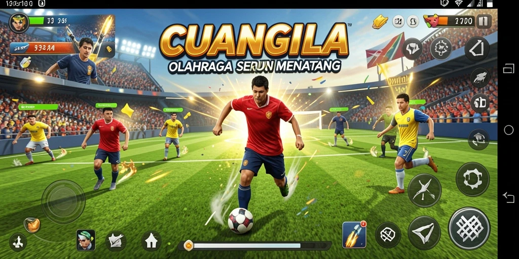 Tampilan gameplay CUANGILA yang seru dan kompetitif.