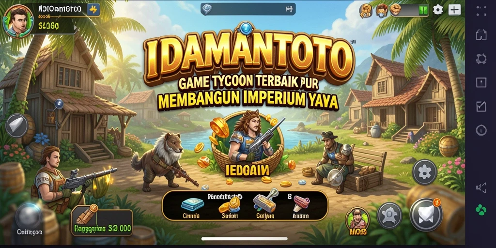 Tampilan screenshot IDAMANTOTO menunjukkan suasana gameplay Tycoon yang menarik.