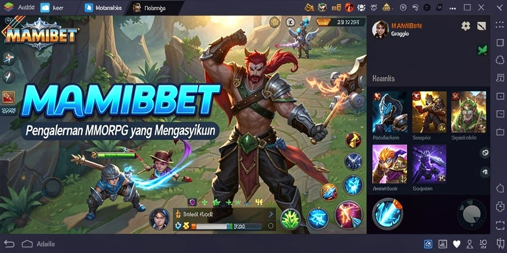 Screenshot gameplay MAMIBET yang menampilkan aksi petualangan seru.
