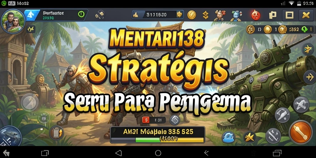 Tampilan gameplay MENTARI138 yang menarik dengan aksi strategi.