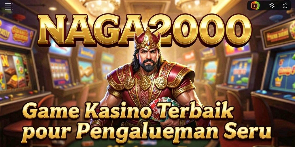 Tampilan gameplay seru di NAGA2000 dengan suasana kasino yang hidup.