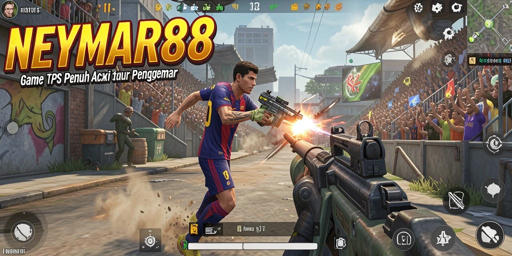 Tampilan menarik dari gameplay NEYMAR88 dengan aksi TPS yang mendebarkan.