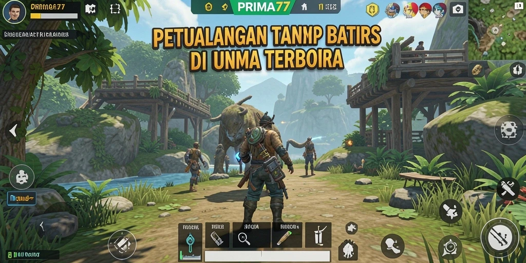 Gameplay Open World PRIMA77 yang menakjubkan dan interaktif.