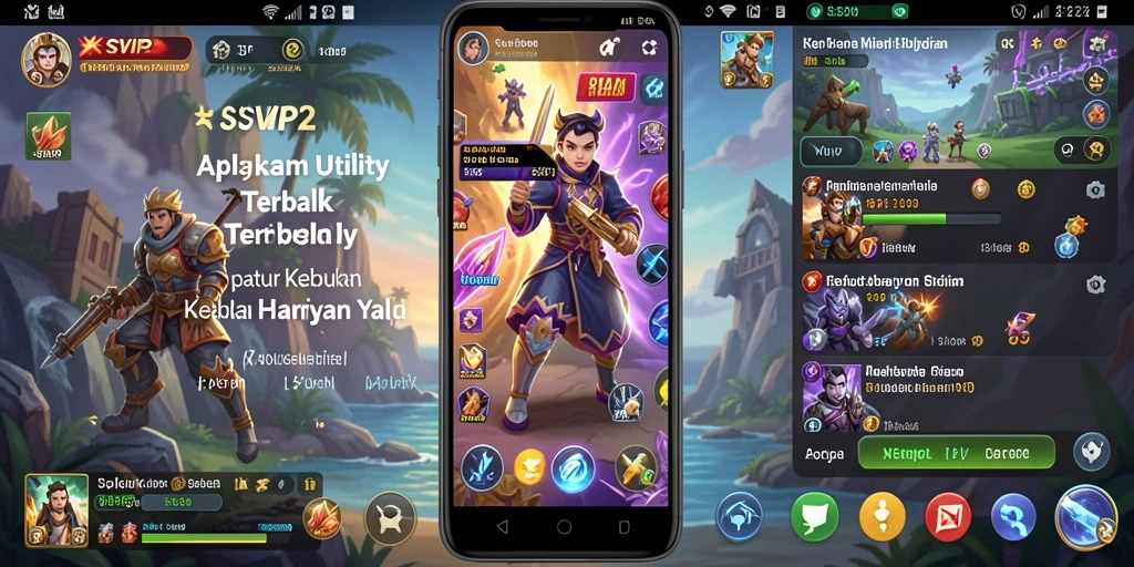 Screenshot utama SVIP2 yang memperlihatkan antarmuka pengguna aplikasi Utility.