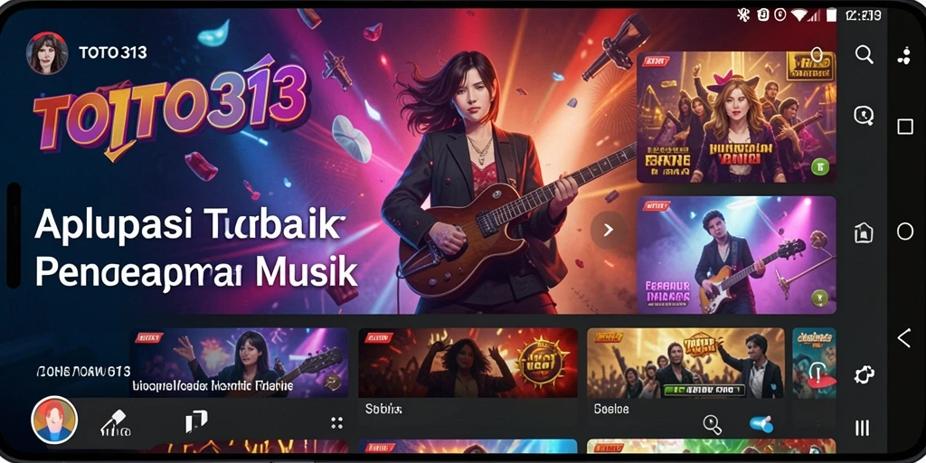 Screenshot TOTO313 menampilkan gameplay musik yang menarik dan interaktif.